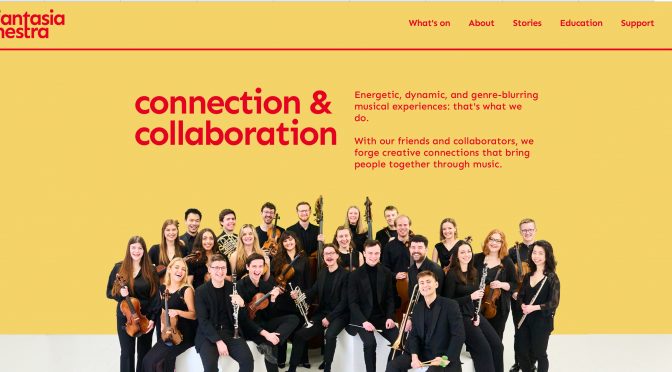 Praise for a jump in with the Fantasia Orchestra